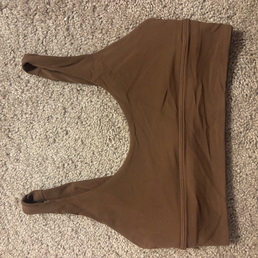 lululemon athletica align Brown Sports Bra